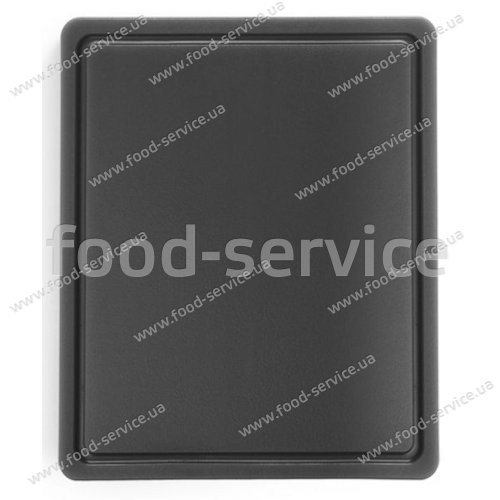 Доска разделочная Hendi 826171 HACCP GN 1/2 260x320мм черная